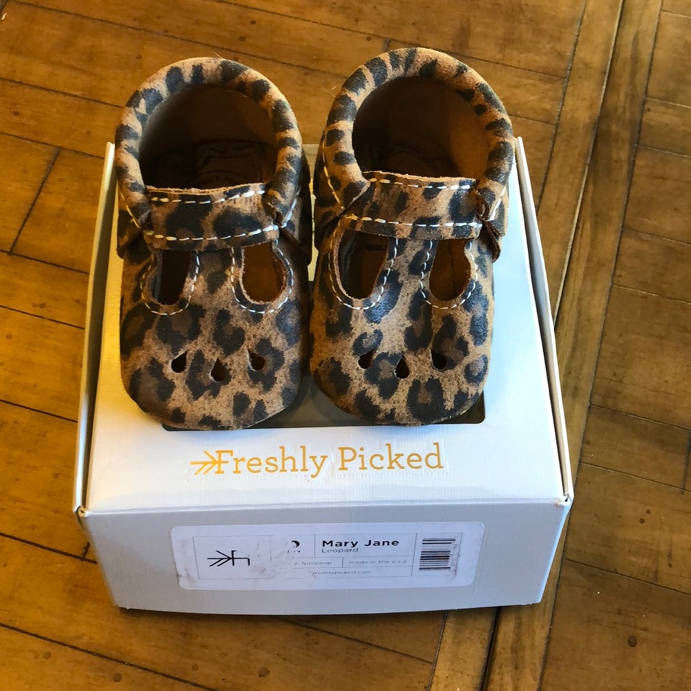 Freshly Picked Leopard Mary Jane